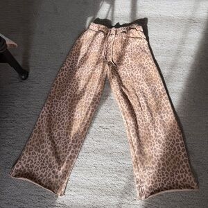 Victorias Secret Leopard Print Lounge Pants XS